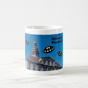Welkom in Maastricht. UFO’s welcome you to Maastr Coffee Mug