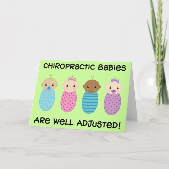 Well Adjusted Babies Card (Front)