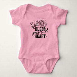 Well Bless Your Heart Baby Bodysuit