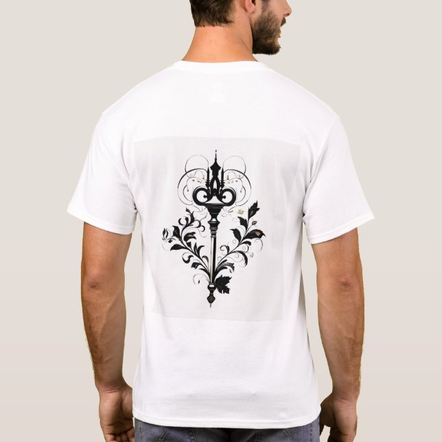 well-designed T-Shirt for men and omen  (Back)