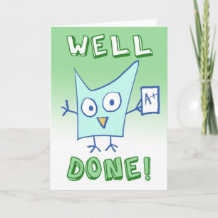 Well Done A+ Card
