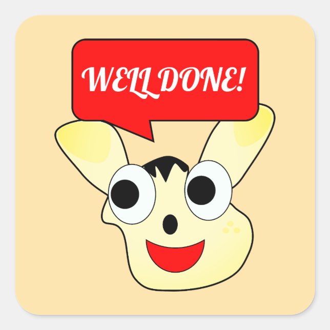 Well Done Stickers (Front)