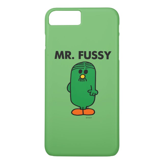 Well-Groomed Mr. Fussy Case-Mate iPhone Case (Back)