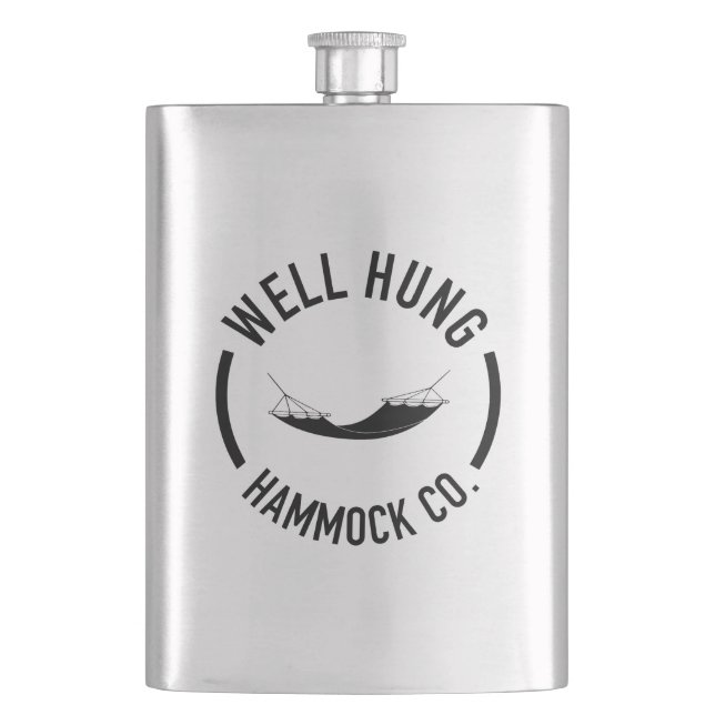 Well Hung Hammock Company Hip Flask (Front)