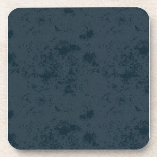 Well Loved Industrial Blue Coaster