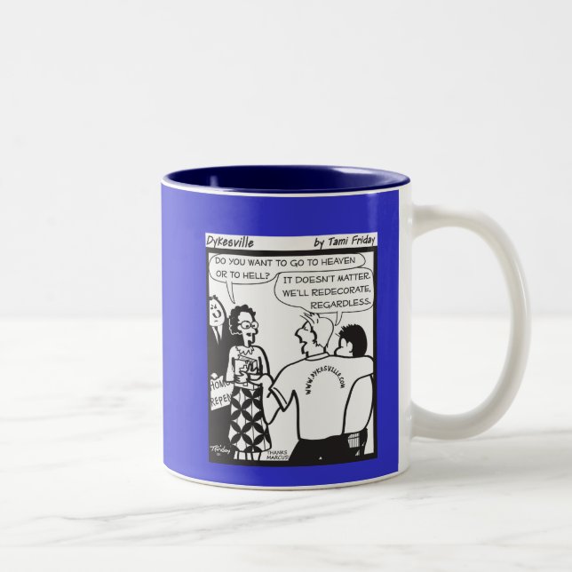 We'll Redecorate Two-Tone Coffee Mug (Right)