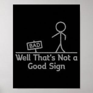 Well That's Not A Good Sign Ugly Christmas Funny 