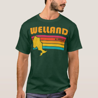 Welland Ontario Canada Vintage Distressed Souvenir T-Shirt