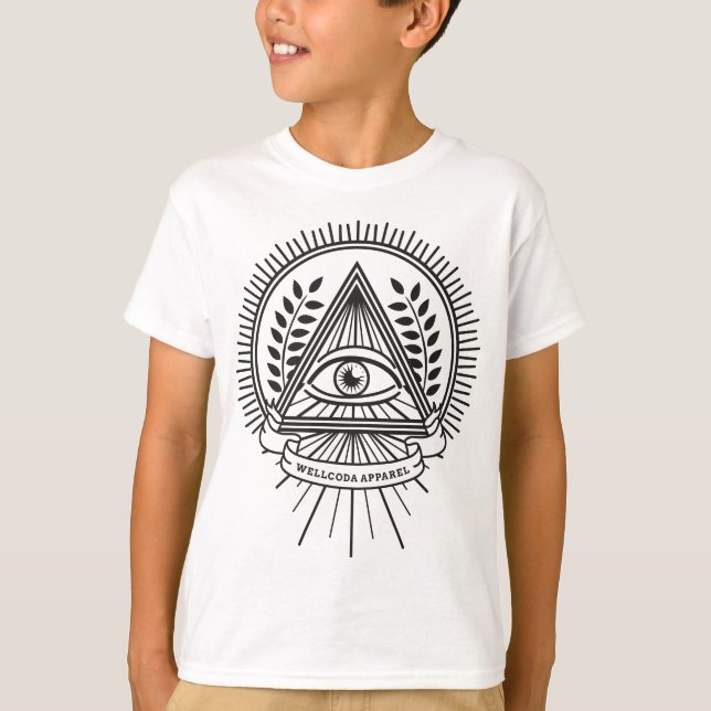 Wellcoda Apparel Illuminati Conspiracy T-Shirt (Front)