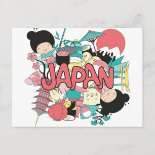 Wellcoda Japan Culture Asia Parade Life Postcard