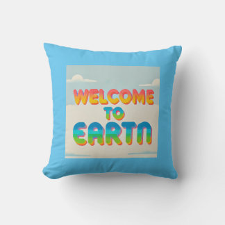 Wellcome to Earth Pillow – Planetary Comfort for Y