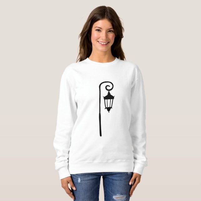 Wellesley College Lamp post Sweatshirt (Front Full)
