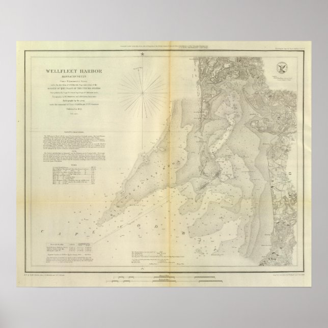 Wellfleet Harbour, Mass Poster (Front)