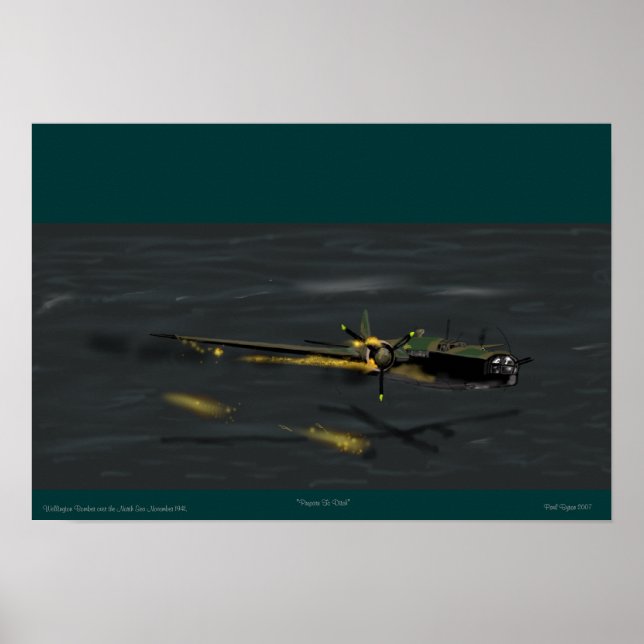 Wellington Bomber Poster (Front)