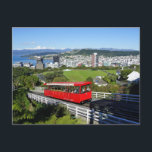 Wellington Cable Car, New Zealand Postcard<br><div class="desc">Wellington Cable Car,  North Island,  New Zealand</div>