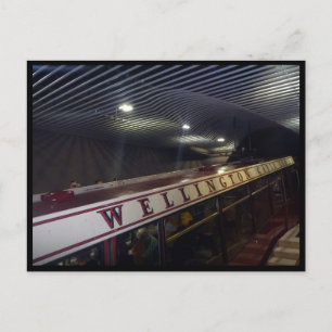 wellington cable car postcard
