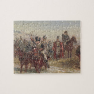 Wellington in Spain (oil on panel) (pair of 124470 Jigsaw Puzzle