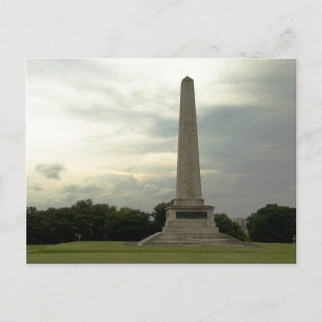 Wellington Monument Dublin Ireland Postcard (Front)