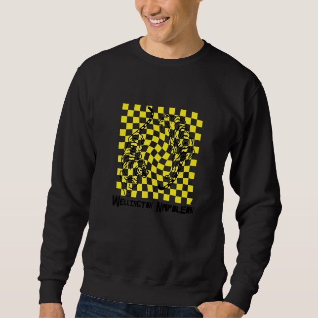 Wellington Napoleon Chequered Sweatshirt (Front)