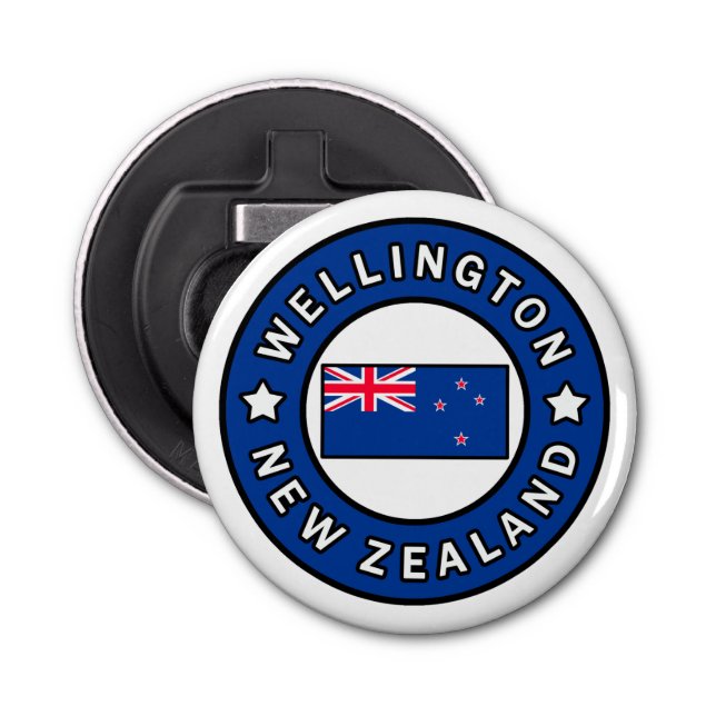 Wellington New Zealand Bottle Opener (Front)