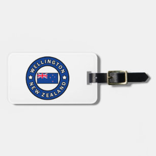 Wellington New Zealand Luggage Tag