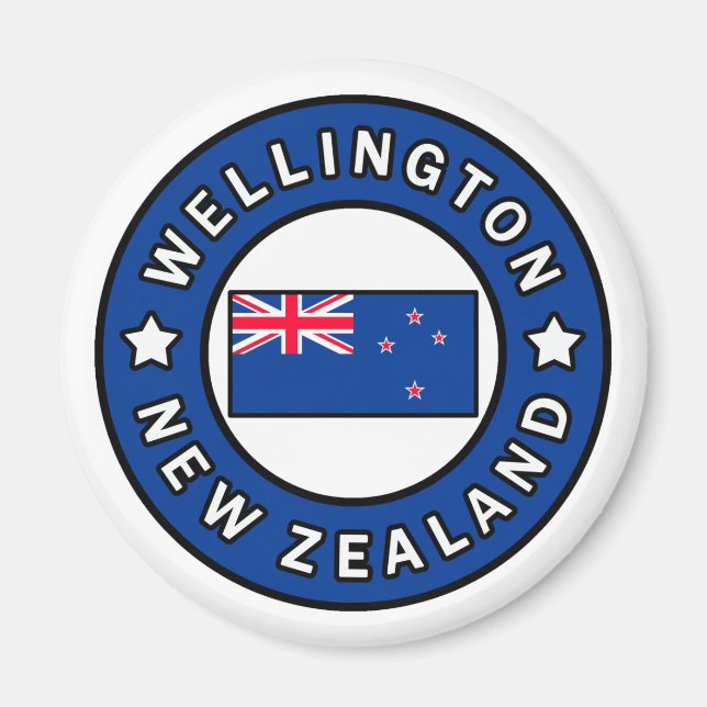 Wellington New Zealand Magnet (Front)