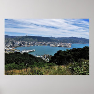 Wellington New Zealand Poster