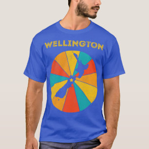 Wellington New Zealand Vintage Distressed Souvenir T-Shirt