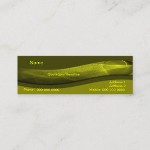 Wellness Business Card