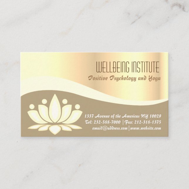 Wellness business cards (Front)