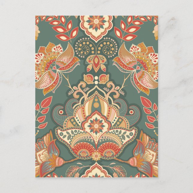 Wellness mandalas boho postcard (Front)