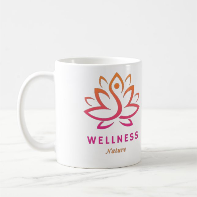 Wellness Nature Coffee Mug (Left)