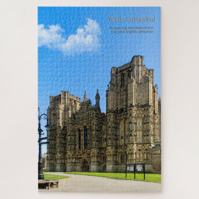 Wells Cathedral. Jigsaw Puzzle (Vertical)