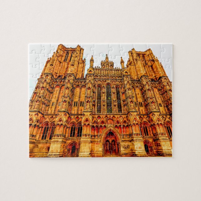 Wells Cathedral Jigsaw Puzzle (Horizontal)