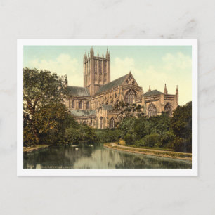 Wells Cathedral, Somerset, England Postcard