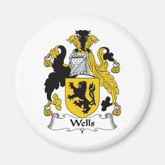 Wells Family Crest Magnet