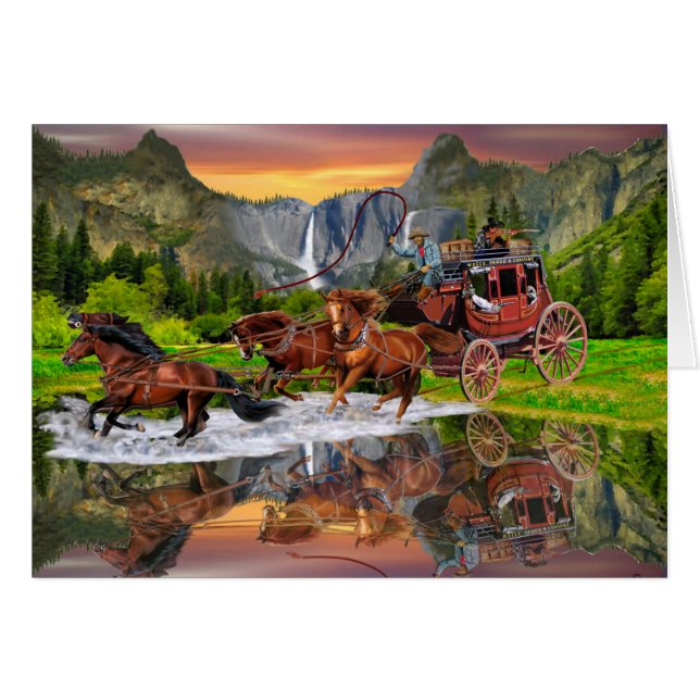 WELLS FARGO STAGECOACH (Front Horizontal)