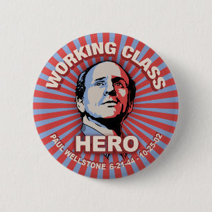 Wellstone Hero 6 Cm Round Badge