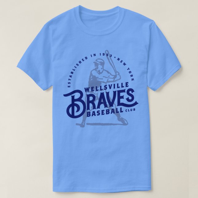 Wellsville Braves T-Shirt (Design Front)