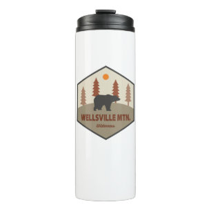 Wellsville Mountain Wilderness Utah Bear Thermal Tumbler