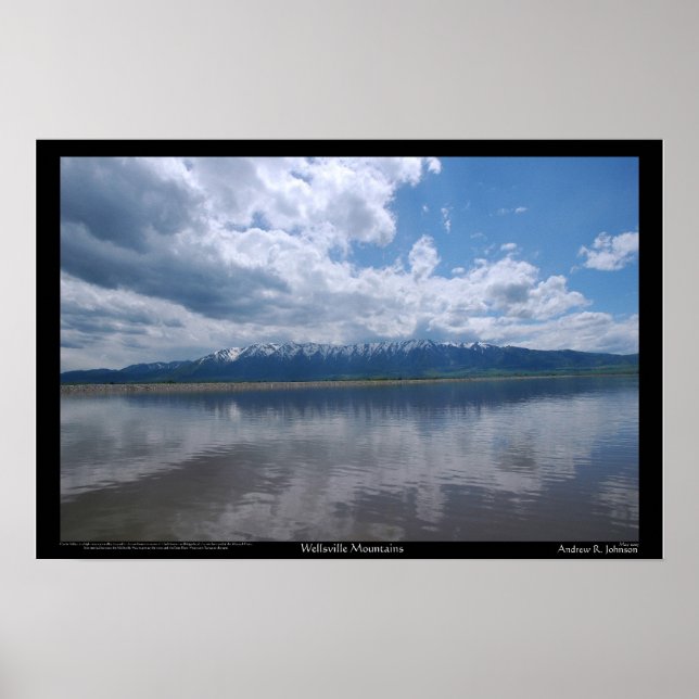 Wellsville Mountains Poster (Front)