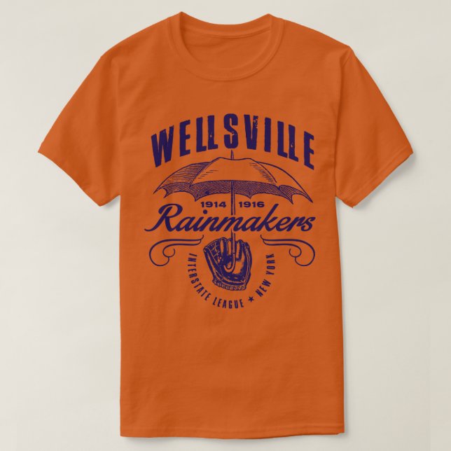 Wellsville Rainmakers T-Shirt (Design Front)