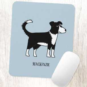 Welsh Border Collie Sheepdog Personalised Mouse Pad