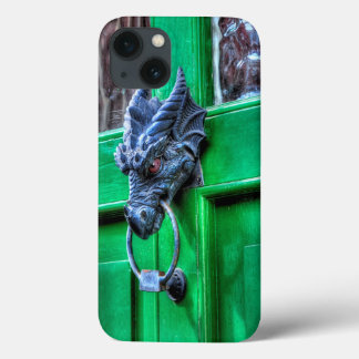 Welsh Cast Iron Dragon Head Door-knocker iPhone 13 Case