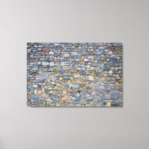 WELSH CASTLE WALL 24x36 Canvas Print