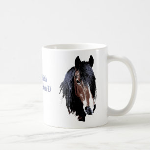 Welsh cob portrait coffee mug