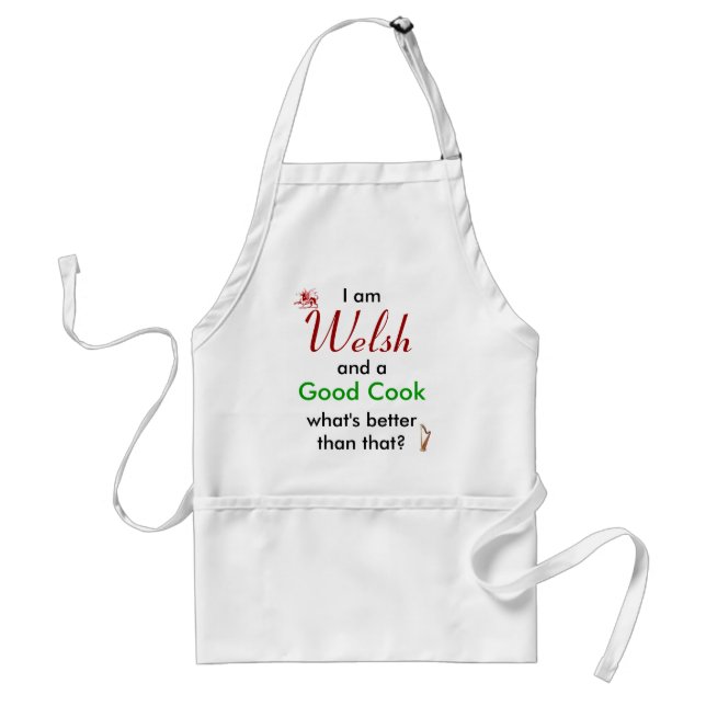 Welsh Cook Standard Apron (Front)