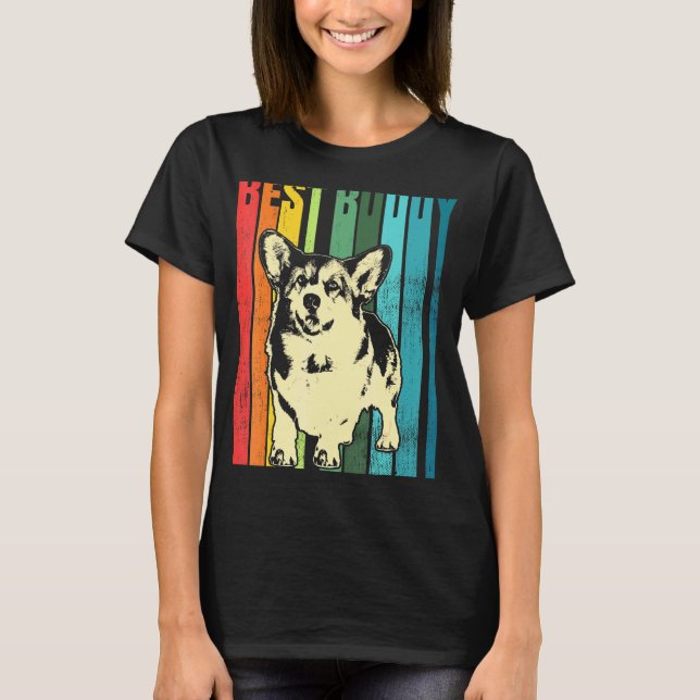 Welsh Corgi Art Work T-Shirt (Front)