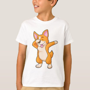 Welsh Corgi at Hip Hop Dance Dab T-Shirt