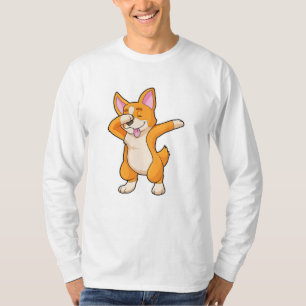 Welsh Corgi at Hip Hop Dance Dab T-Shirt